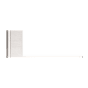 Bianca Toilet Roll Holder | Brushed Nickel gallery detail image