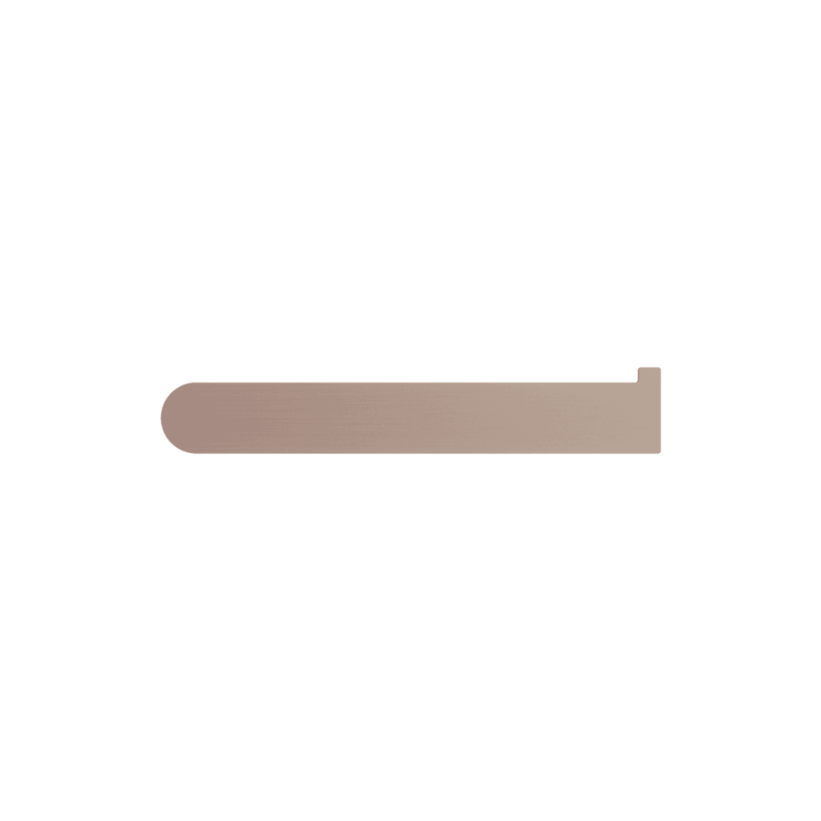 Bianca Toilet Roll Holder | Brushed Bronze gallery detail image