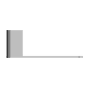 Bianca Toilet Roll Holder | Chrome gallery detail image