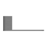 Bianca Toilet Roll Holder | Gun Metal gallery detail image