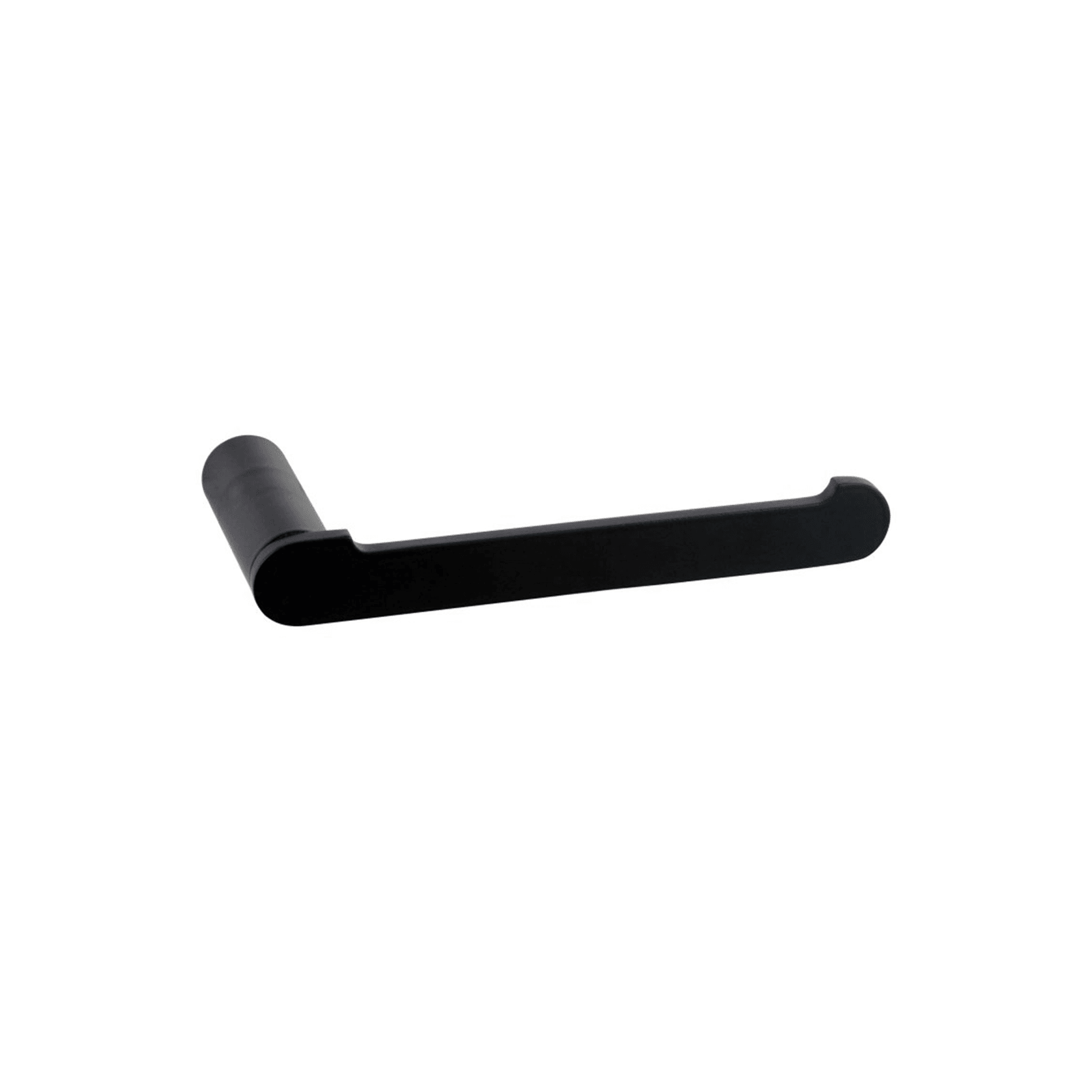 Rushy Toilet Roll Holder Matte Black gallery detail image