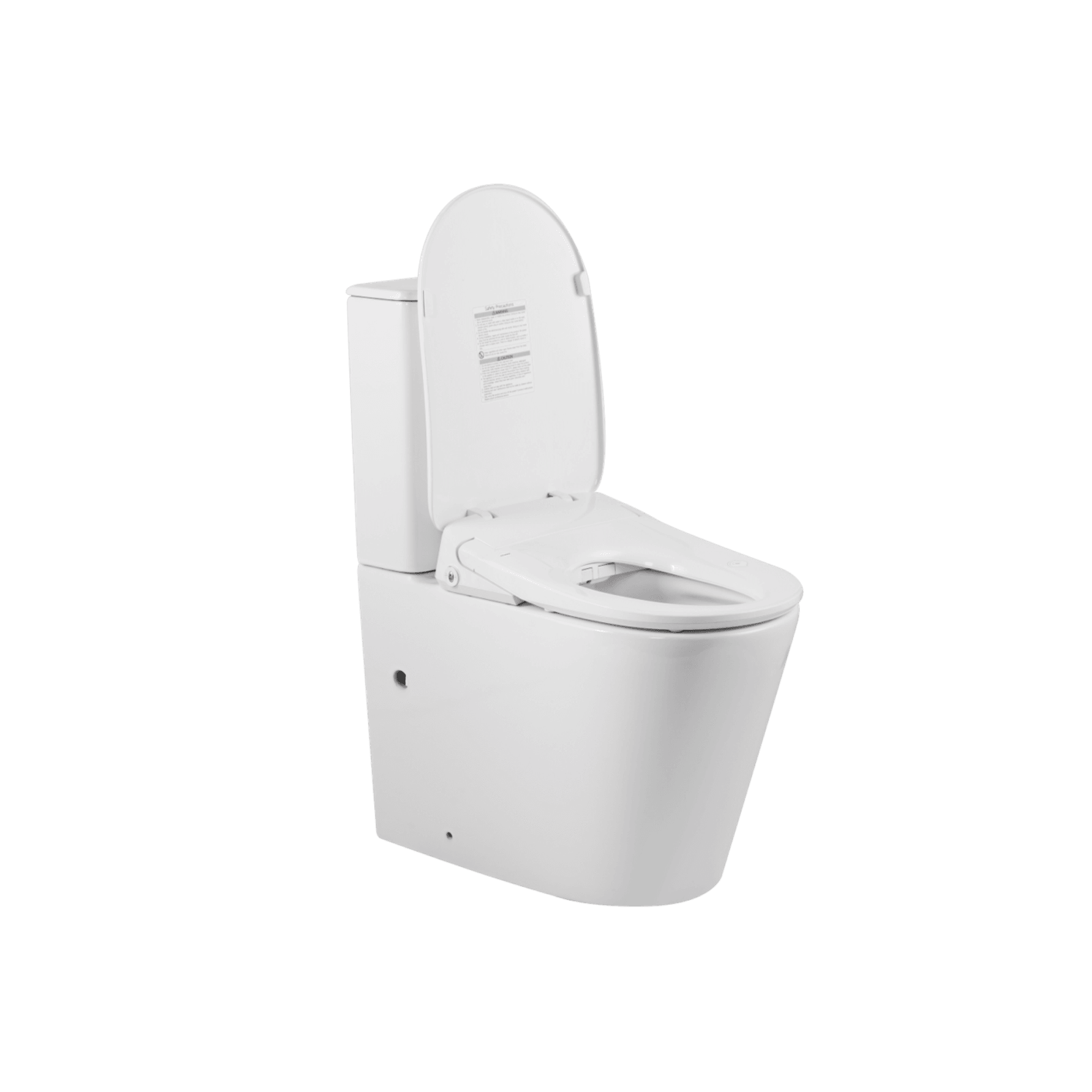 Zero Rimless Whirlpool Flushing Smart Bidet Toilet gallery detail image