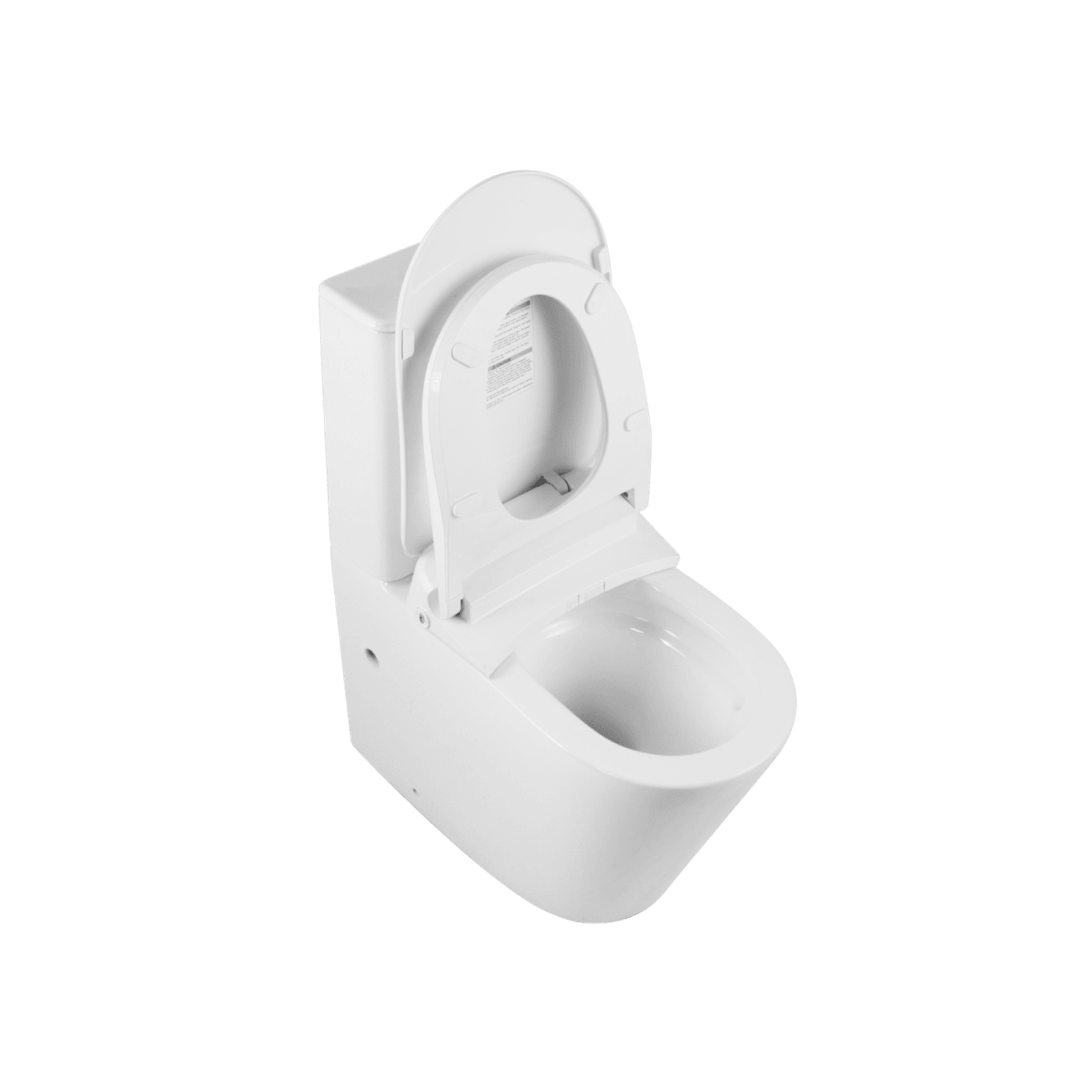 Zero Rimless Whirlpool Flushing Smart Bidet Toilet gallery detail image