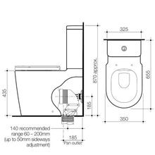 Liano Cleanflush® Easy Height Wall Faced Toilet Suite gallery detail image