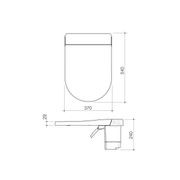 Urbane II Bidet Toilet Suite gallery detail image