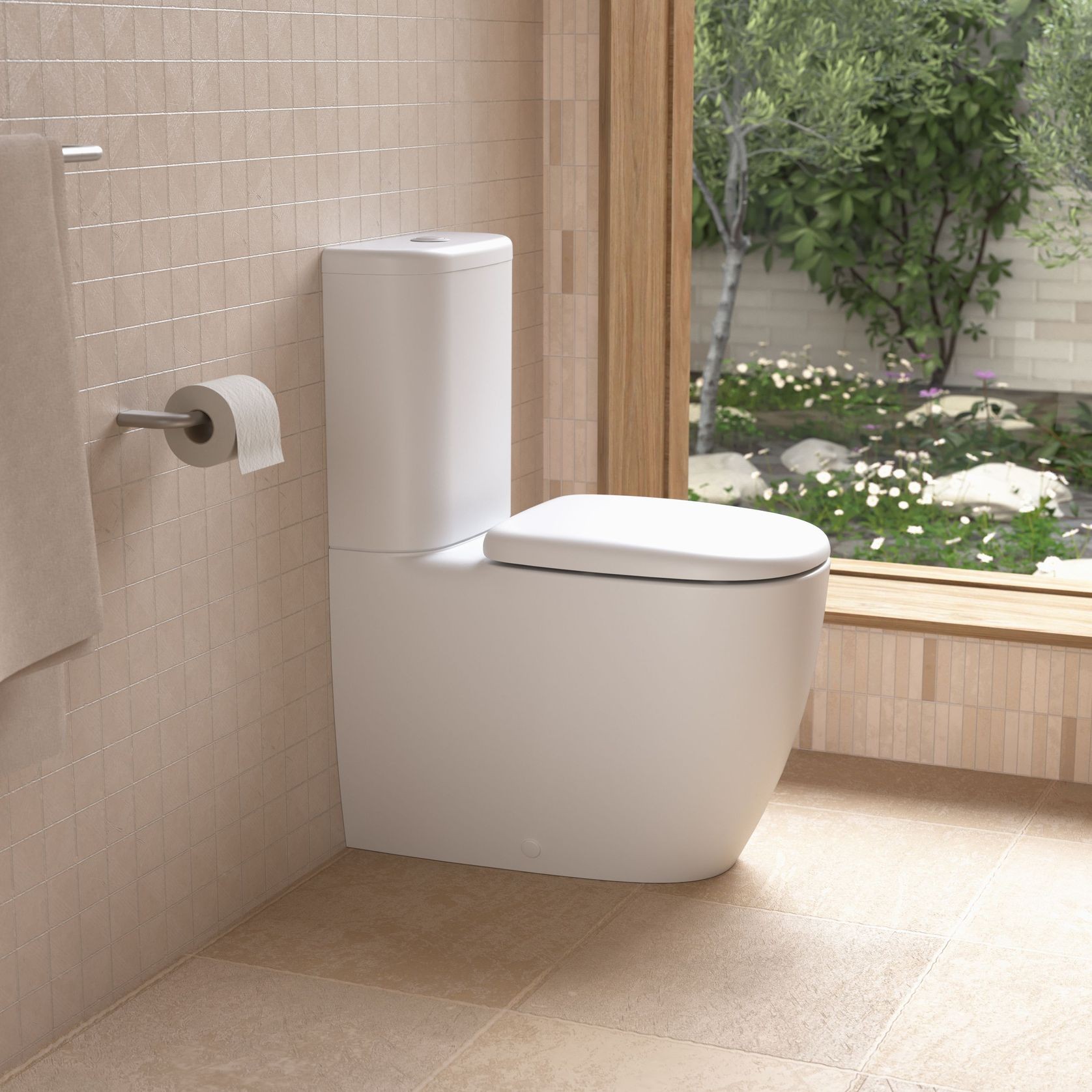 Contura II Cleanflush Wall Faced Close Coupled BI Suite gallery detail image