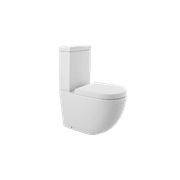 Luci2 Toilet Suite with Thick Seat Gloss White gallery detail image