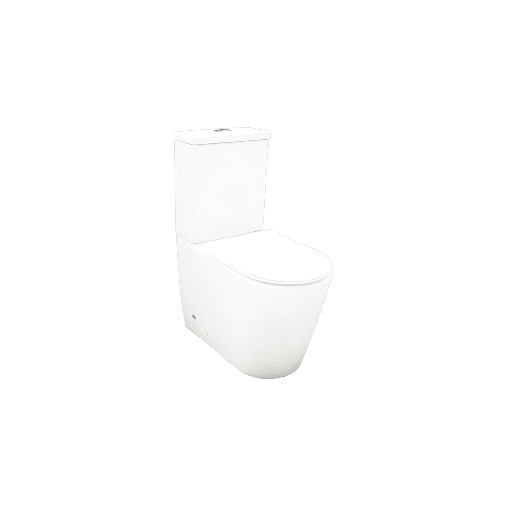 Vivo Comfort Height Suite Slim Seat Gloss White gallery detail image