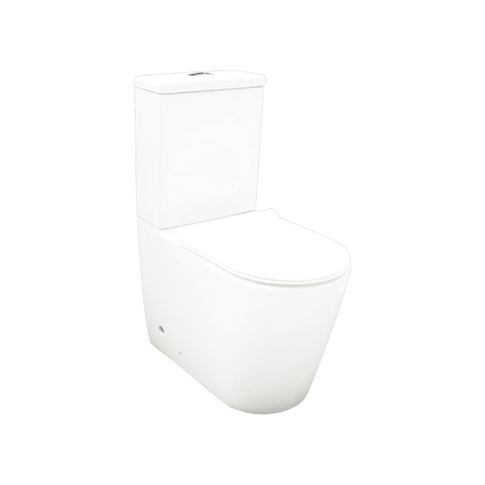 Vivo Comfort Height Suite Slim Seat Gloss White gallery detail image