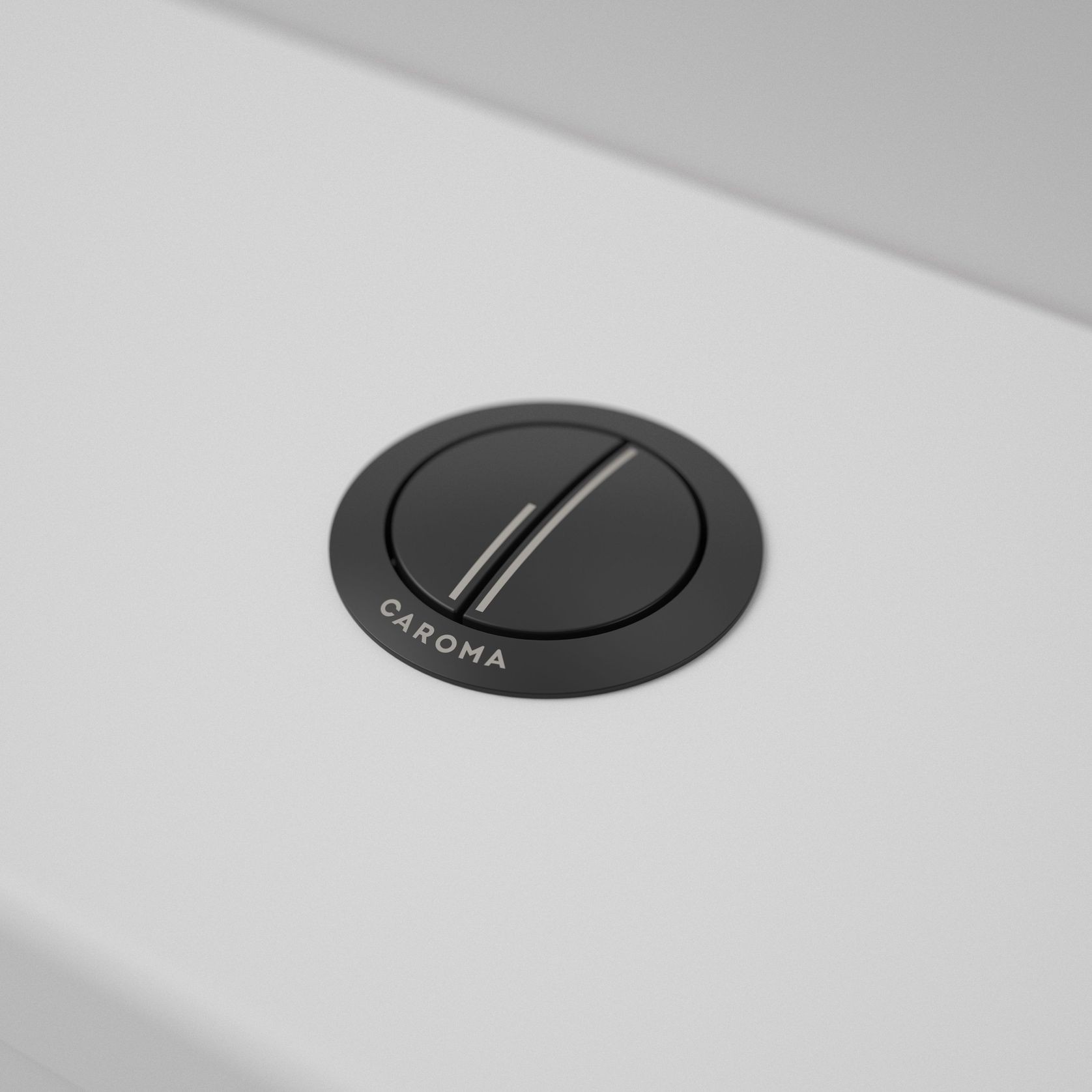 Caroma Bezel/Button Round Metal gallery detail image