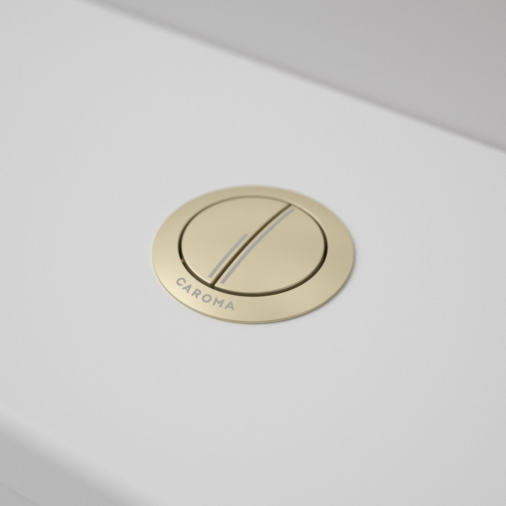 Caroma Bezel/Button Round Metal gallery detail image