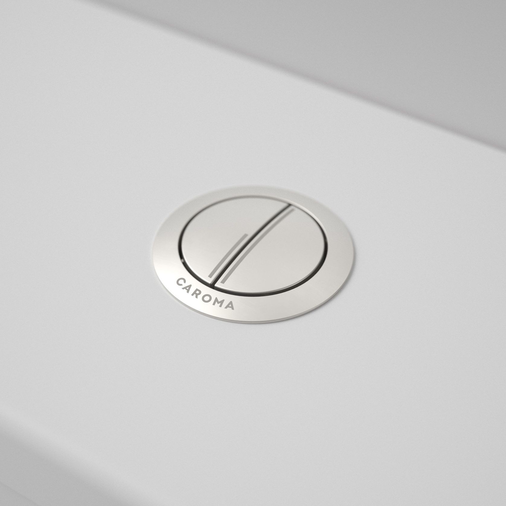 Caroma Bezel/Button Round Metal gallery detail image
