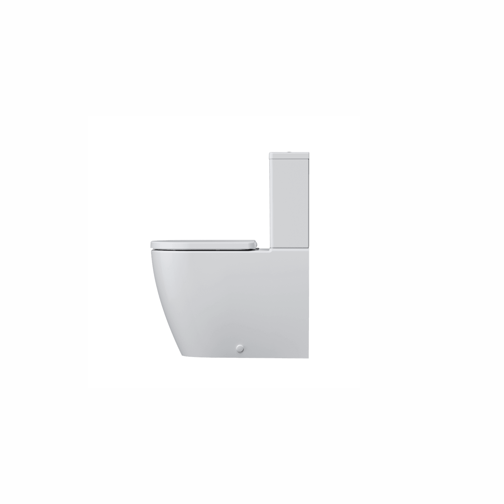 Urbane II Cleanflush® Wall Faced Close Coupled Toilet Suite Back Entry 746350W gallery detail image