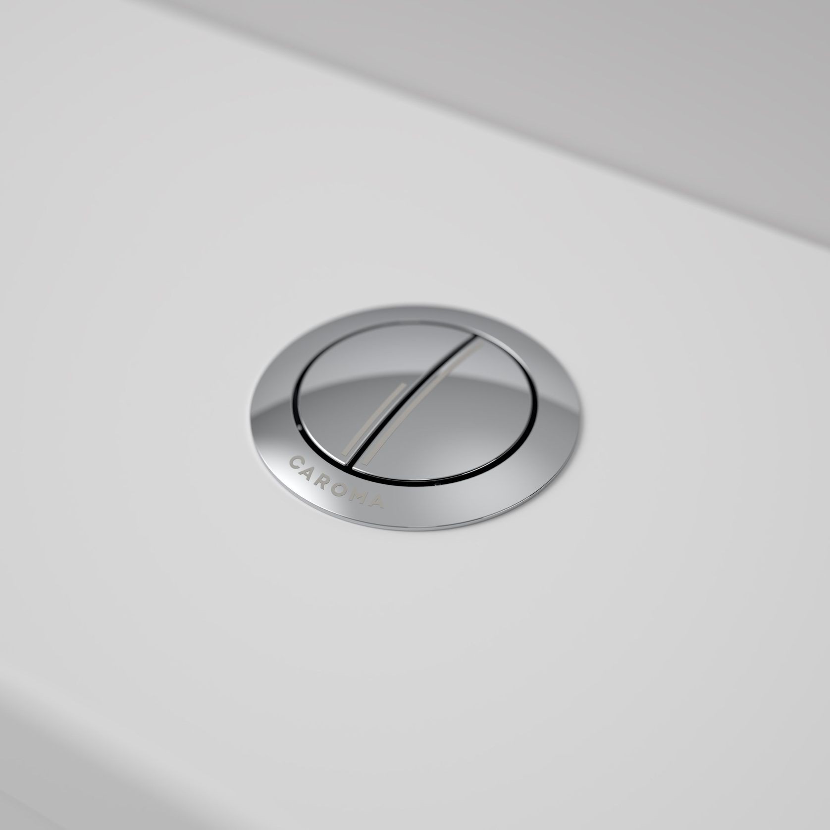 Caroma Bezel/Button Round Metal gallery detail image