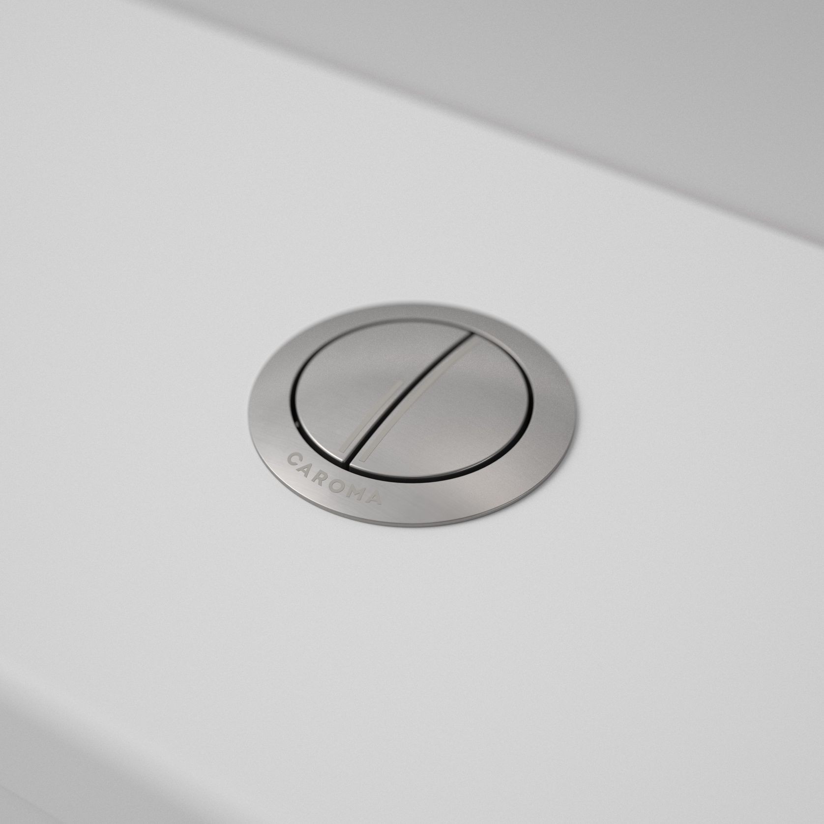 Caroma Bezel/Button Round Metal gallery detail image