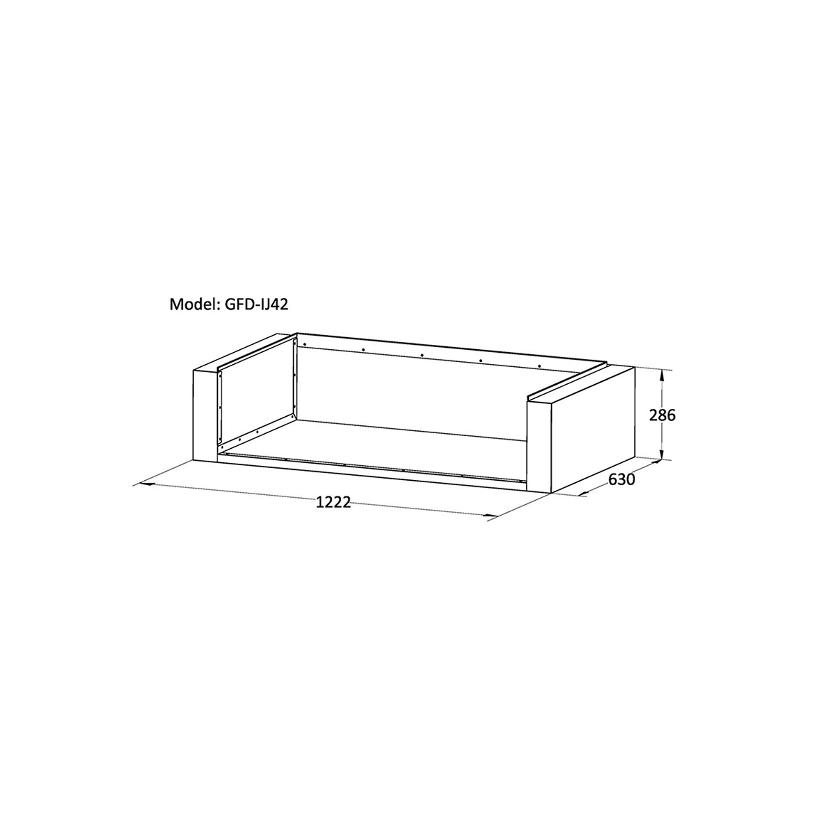 Grandfire Insulation Jacket for Deluxe 42″ Inbuilt BBQ gallery detail image