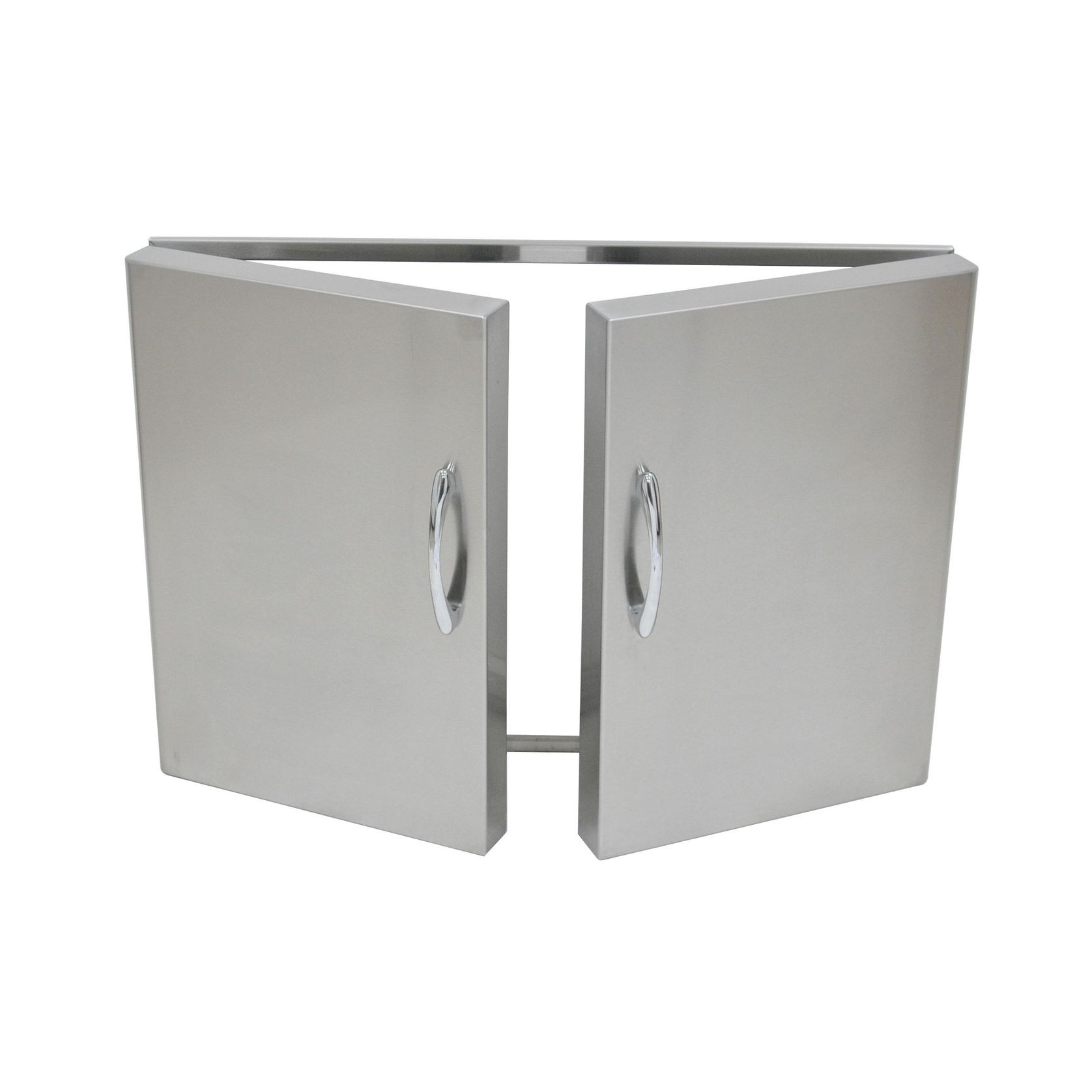 Grandfire Built In Additions - Stainless Steel Double Doors gallery detail image