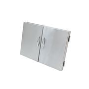 Grandfire Built In Additions - Stainless Steel Double Doors gallery detail image