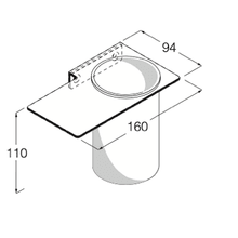 Blade Toothbrush Holder by Boffi gallery detail image
