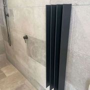 Gordon Heated Towel Rail | Black gallery detail image