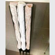 Gordon Heated Towel Rail | Dark Grey gallery detail image