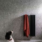Gordon Heated Towel Rail | Black gallery detail image