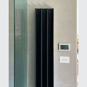 Gordon Heated Towel Rail | Black gallery detail image