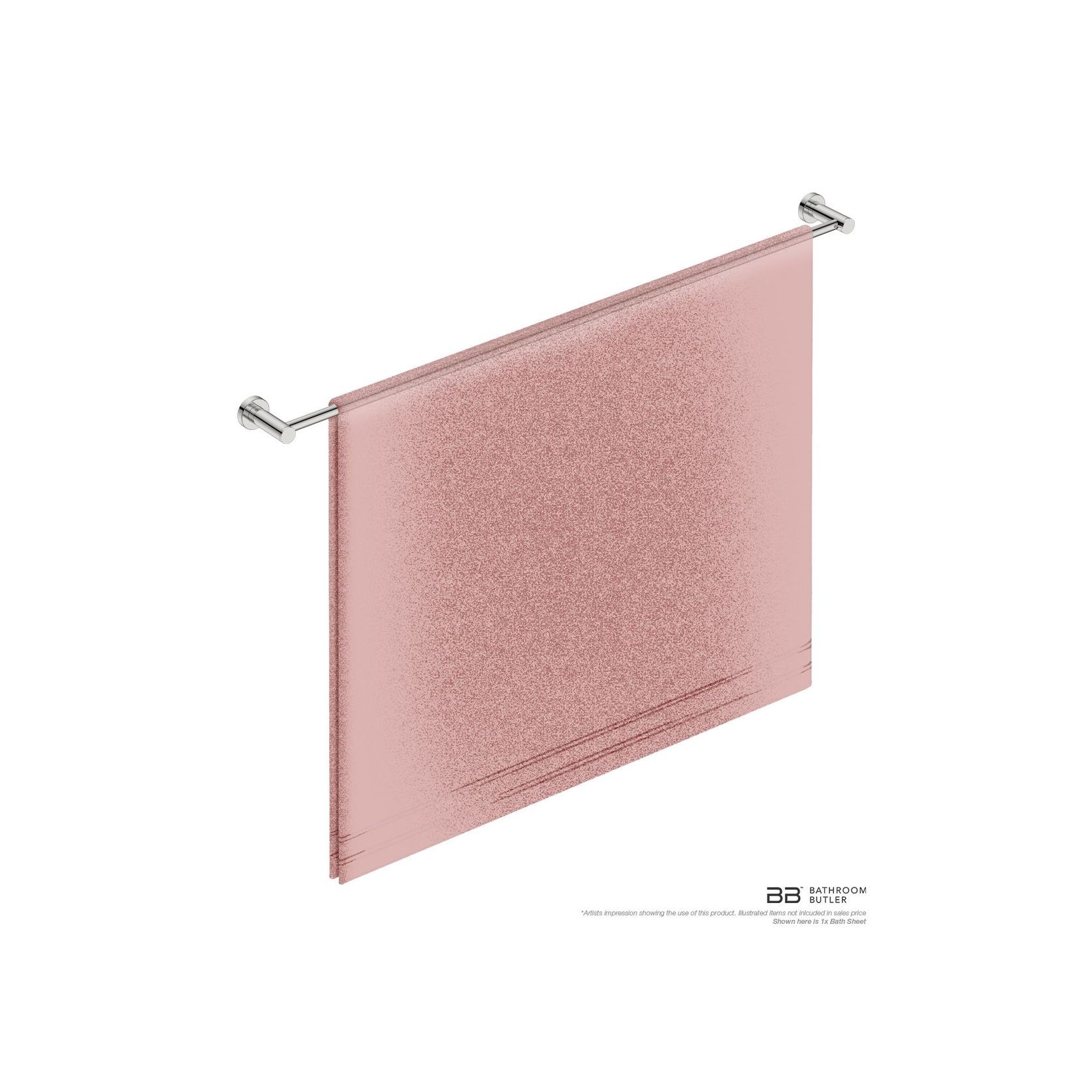 Single Towel Rail 1100mm - 4600 Series Number 4678 gallery detail image