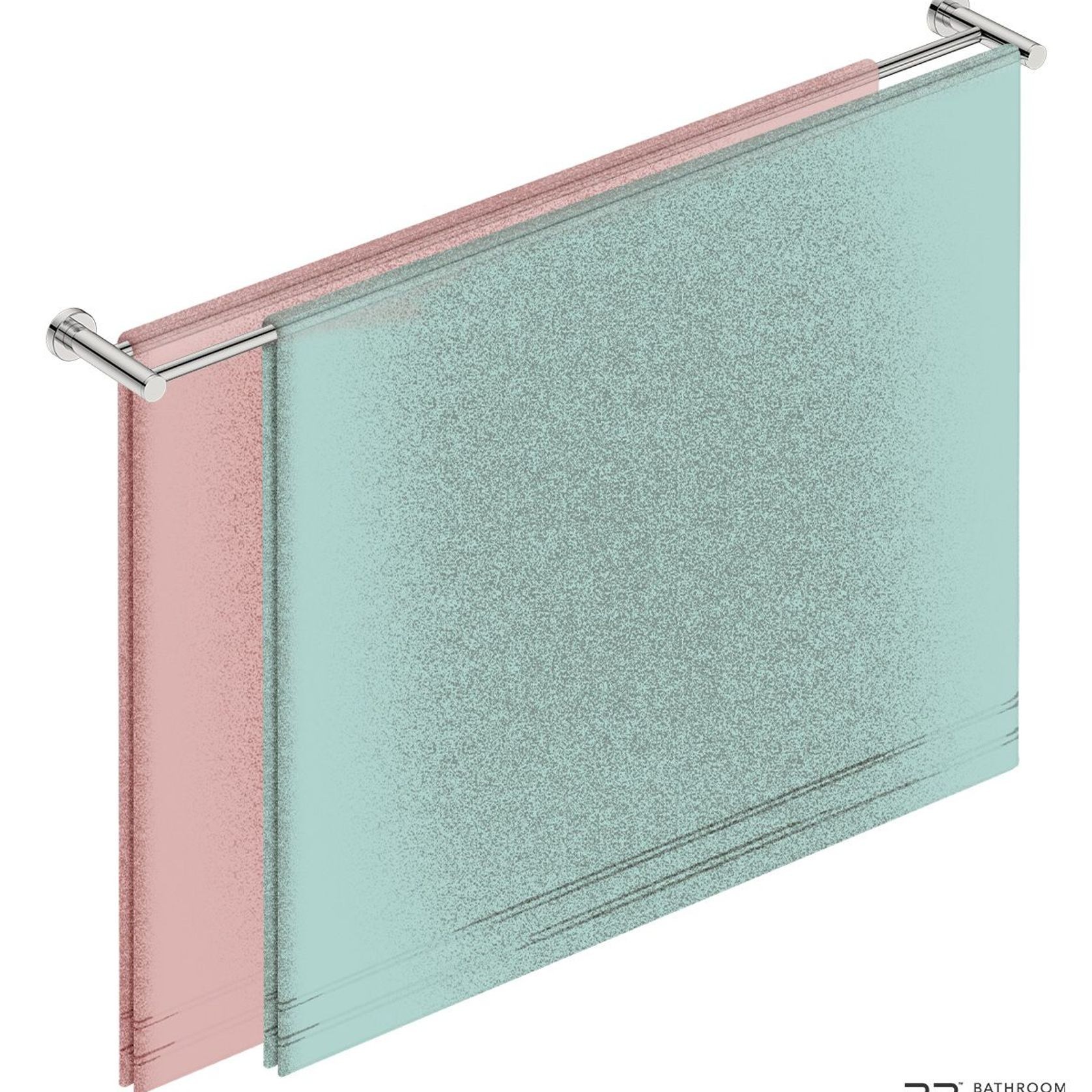 Double Towel Rail 1100mm - 4600 Series Number 4688 gallery detail image