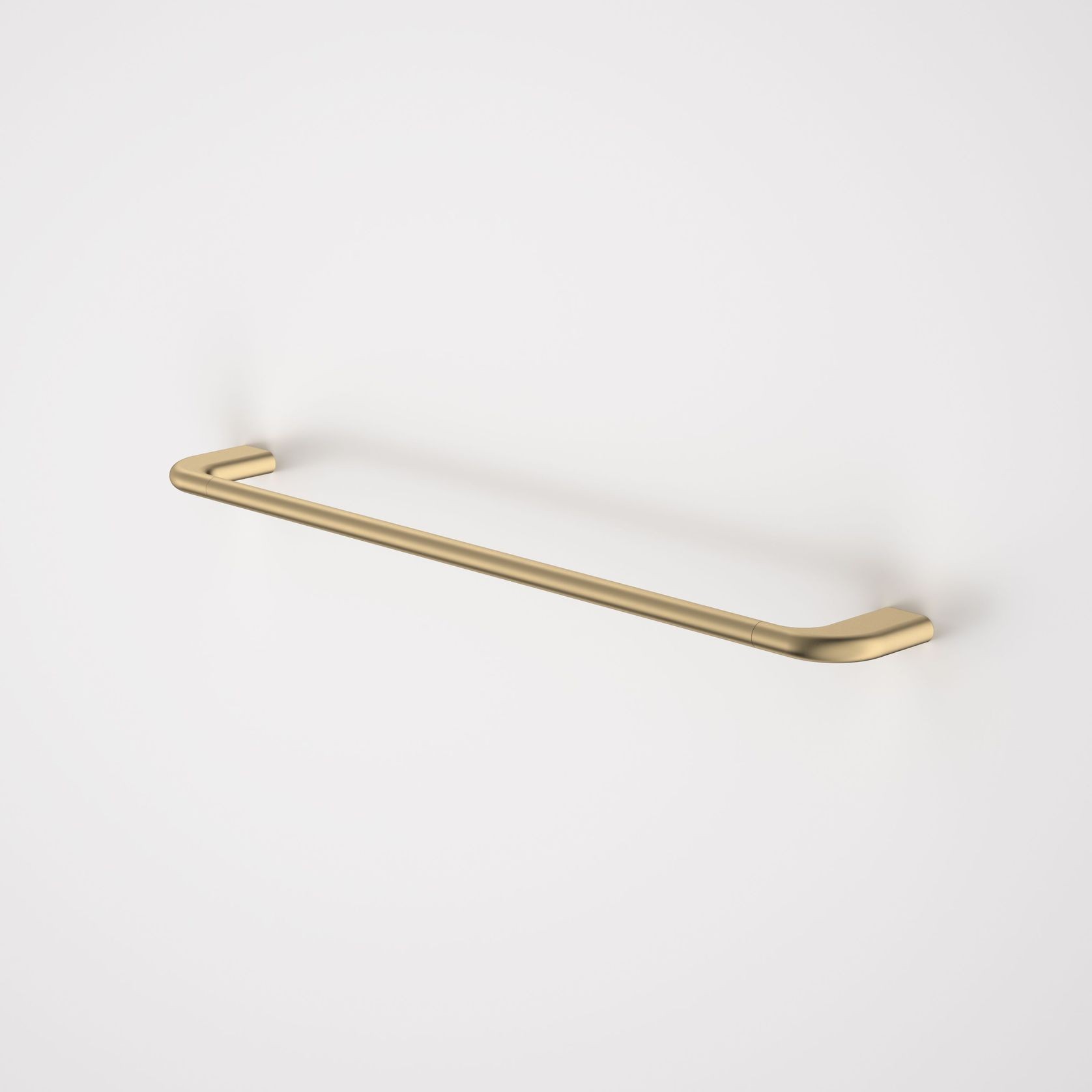Contura II 620mm Single Towel Rail  | Brushed Brass gallery detail image