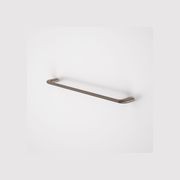 Contura II 620mm Single Towel Rail  | Brushed Bronze gallery detail image