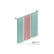 Single Towel Rail 800mm - 8200 Series Number 8275 gallery detail image