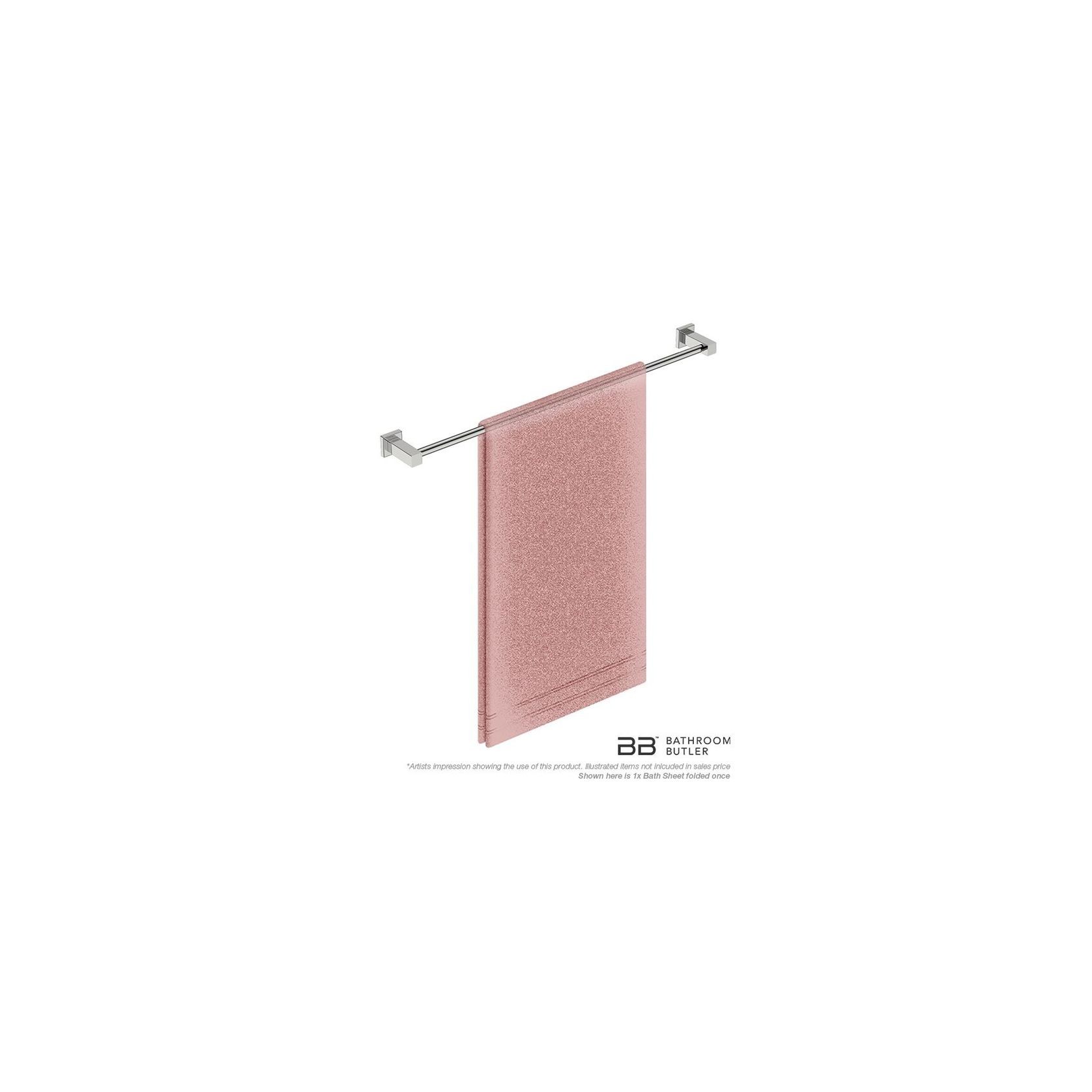 Single Towel Rail 800mm - 8500 Series Number 8575 gallery detail image