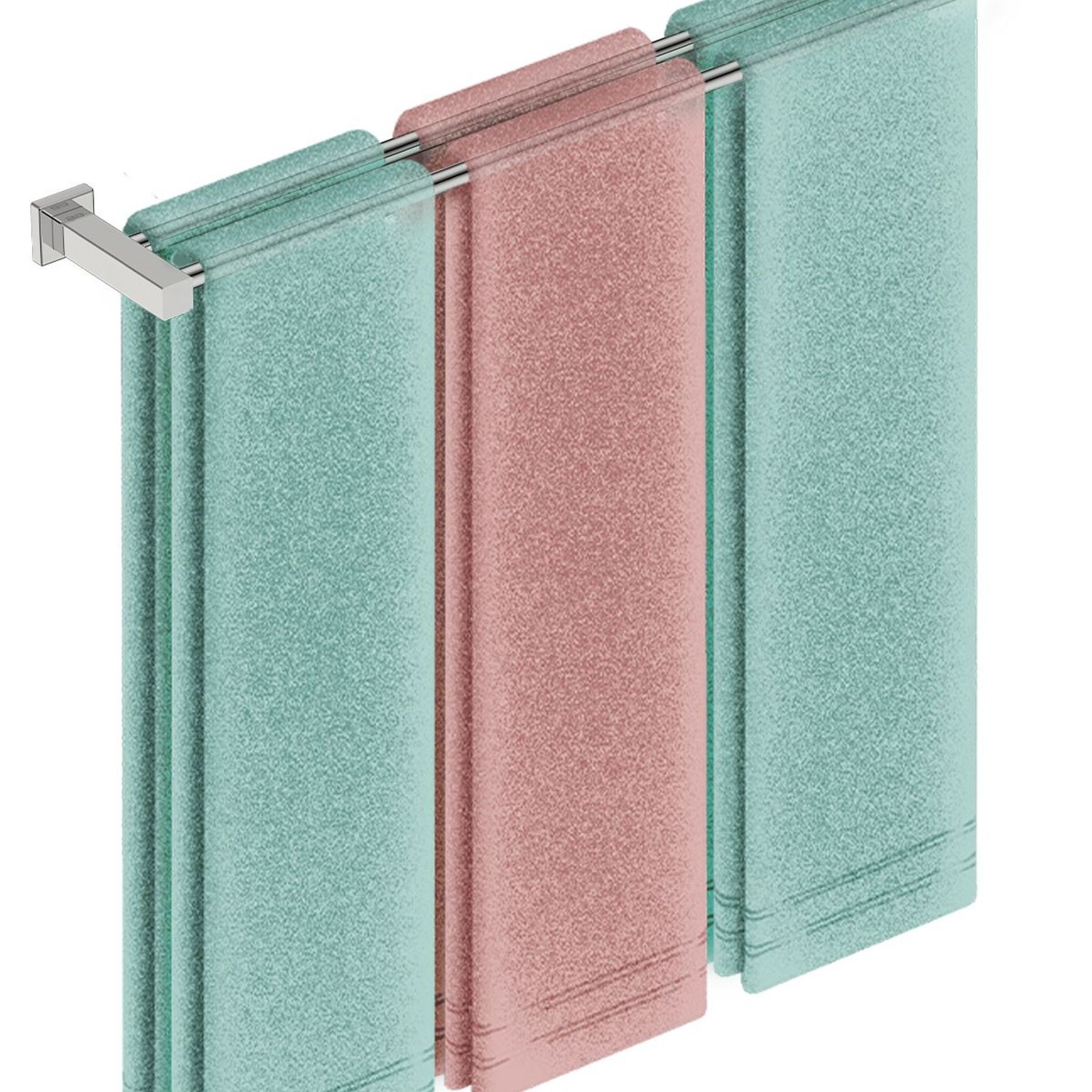 Double Towel Rail 800mm - 8500 Series Number 8585 gallery detail image