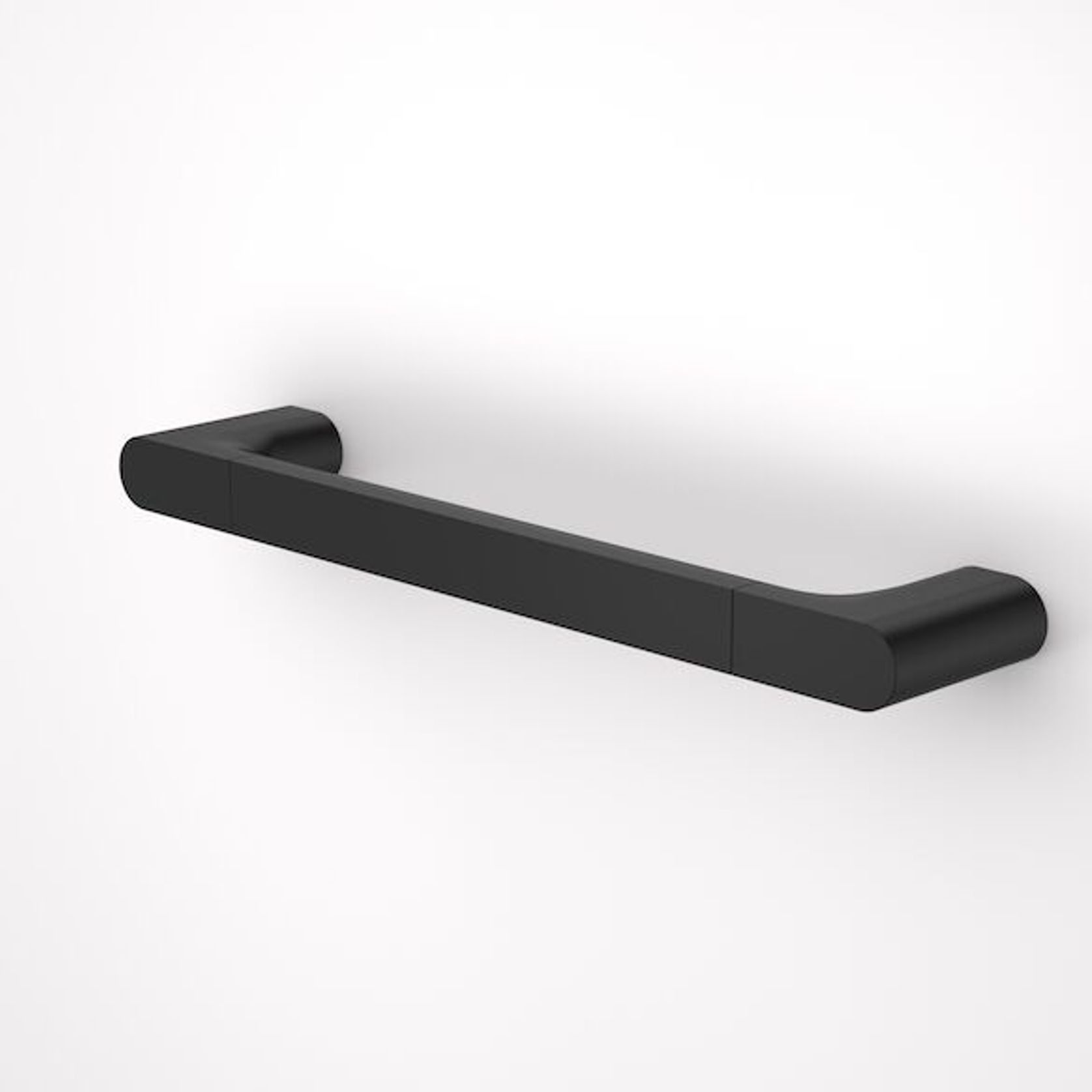 Urbane II Universal Rail Straight 400mm - Black gallery detail image