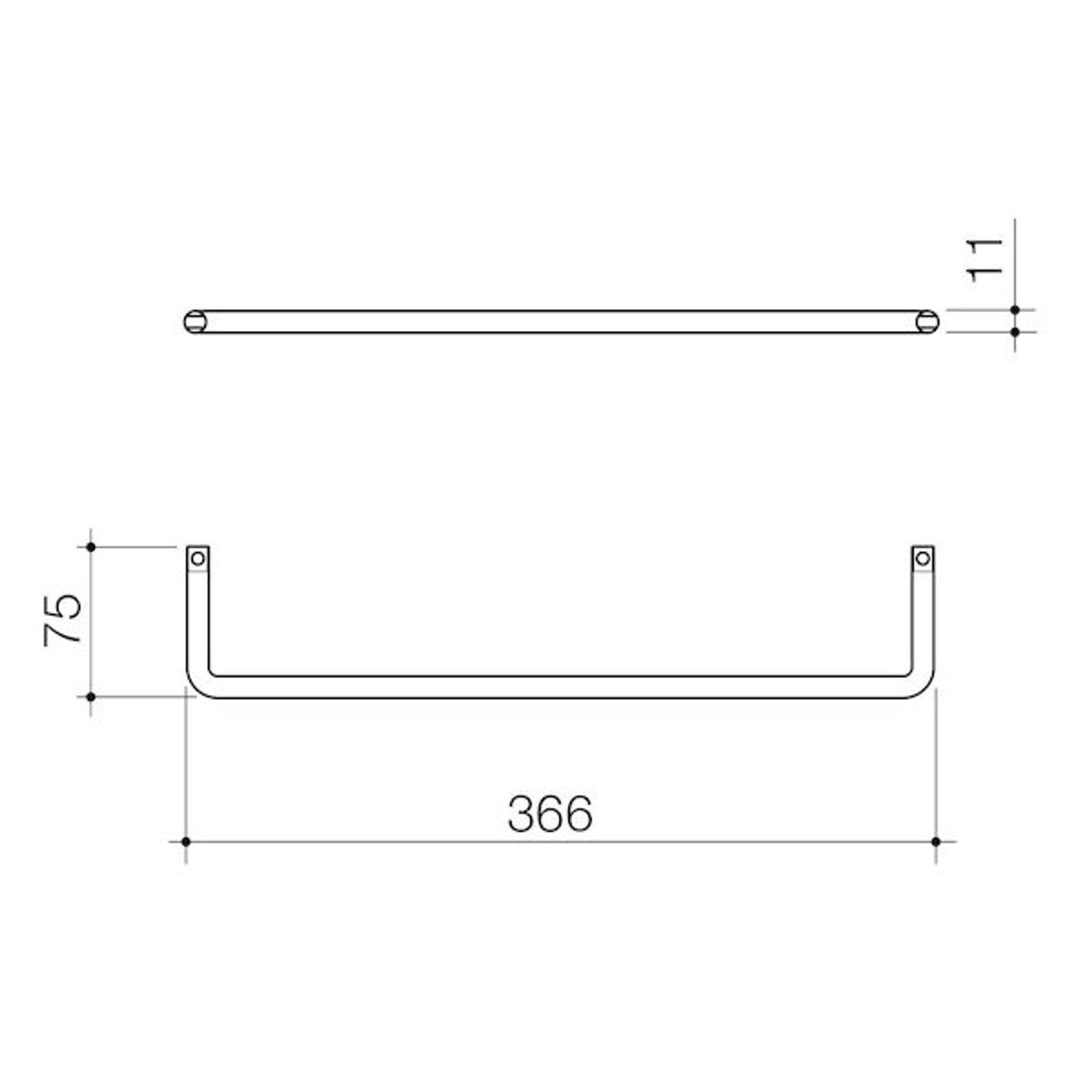 Urbane II Universal Towel Rail (Attachment) gallery detail image