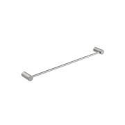 Caddence Single Towel Rail 600mm Brushed Nickel gallery detail image
