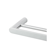 Rushy Double Towel Rail 600mm Chrome gallery detail image