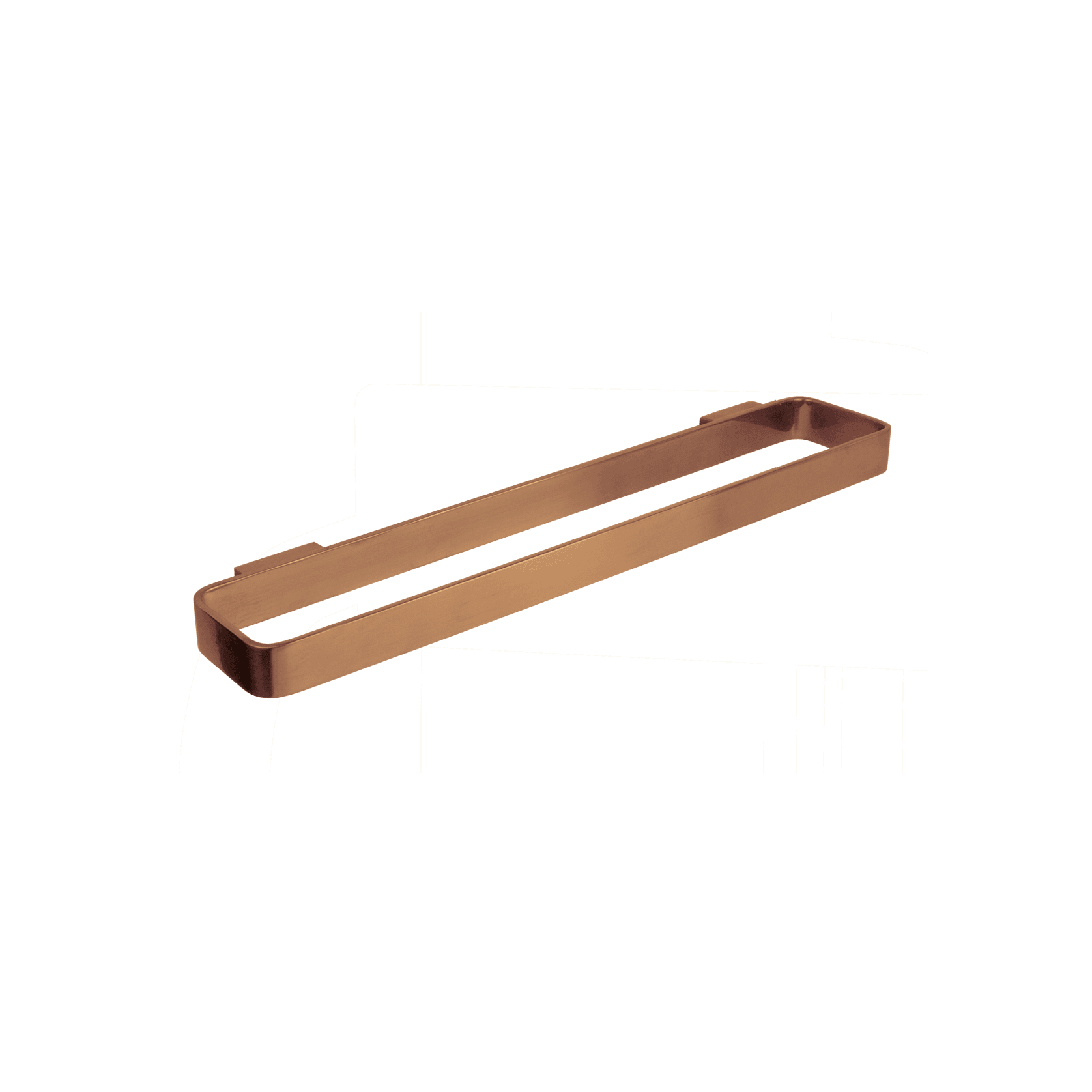 Loft Short Towel Rail Brushed 300mm Copper gallery detail image