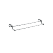 Liberty Double Towel Rail 650 x 112mm Chrome gallery detail image