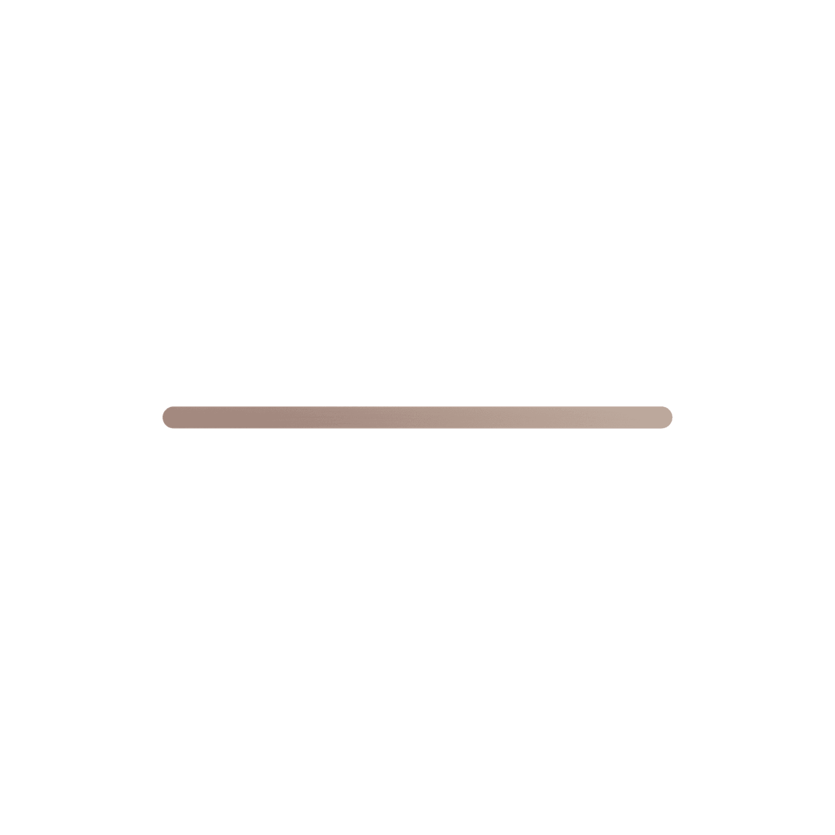 Bianca Single Towel Rail 800mm | Brushed Bronze gallery detail image