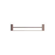 Bianca Single Towel Rail 600mm | Brushed Bronze gallery detail image