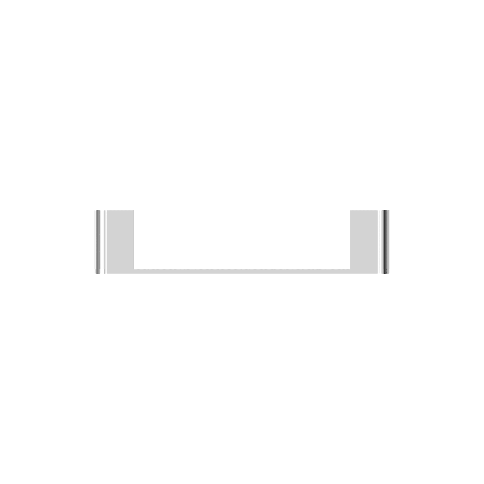 Bianca Hand Towel Rail | Chrome gallery detail image