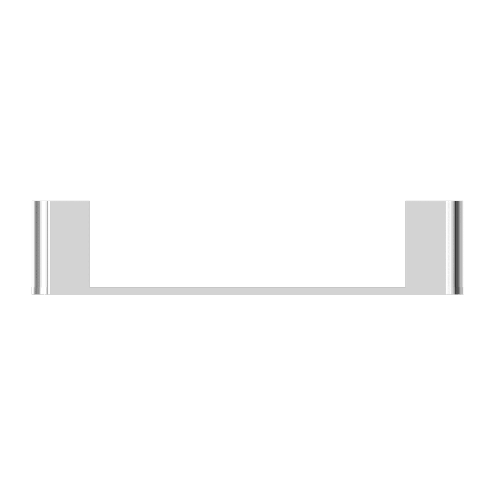 Bianca Hand Towel Rail | Chrome gallery detail image