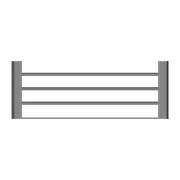 Bianca Towel Rack | Gun Metal gallery detail image