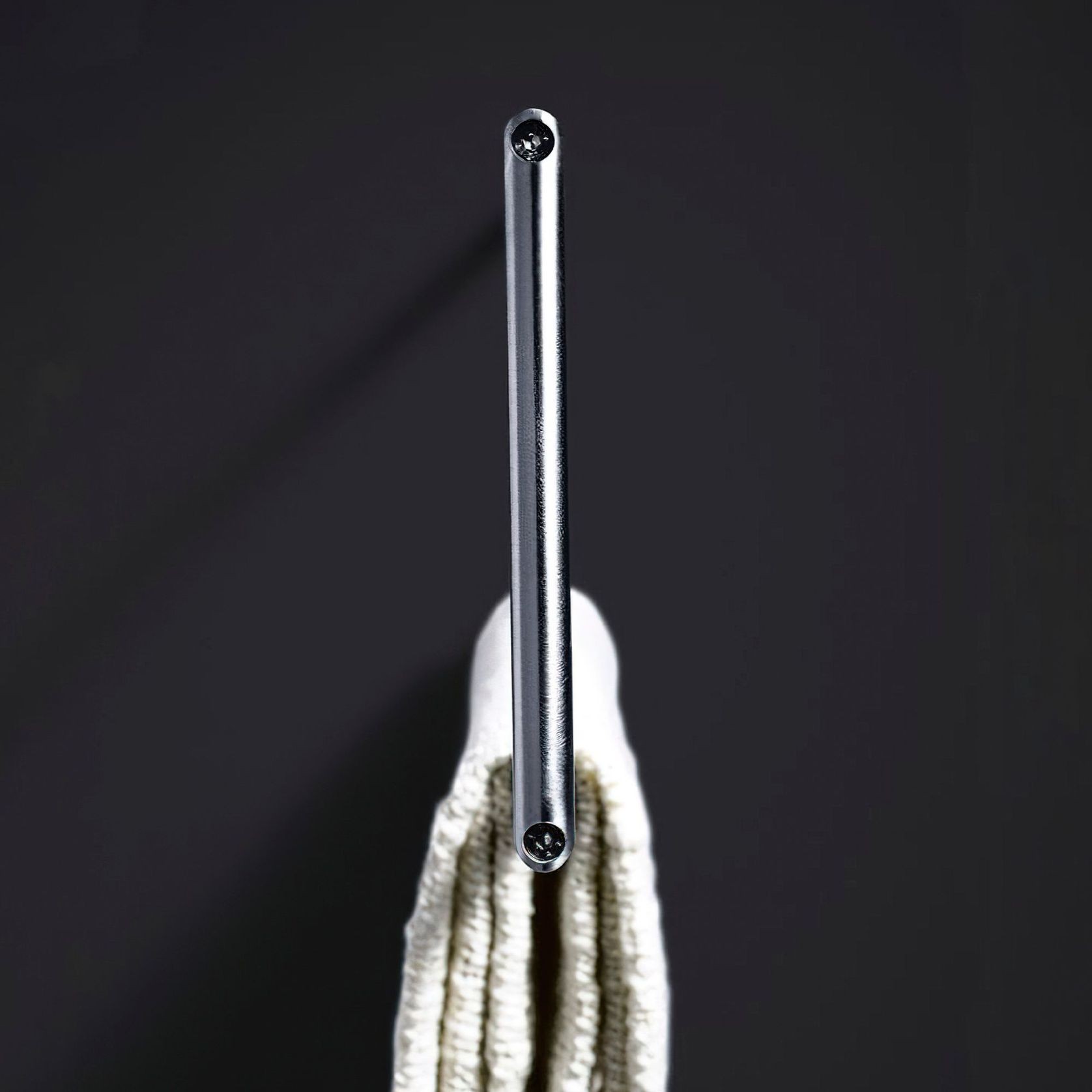 Minimal Vertical Towel Rail by Boffi gallery detail image