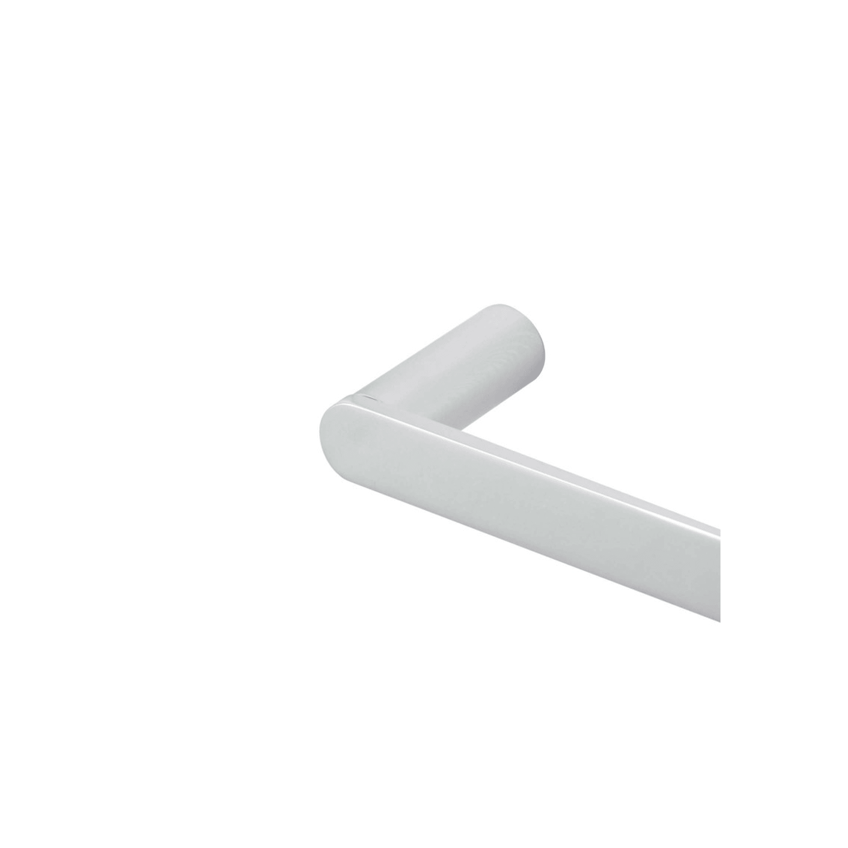 Rushy Single Towel Rail 600mm Chrome gallery detail image