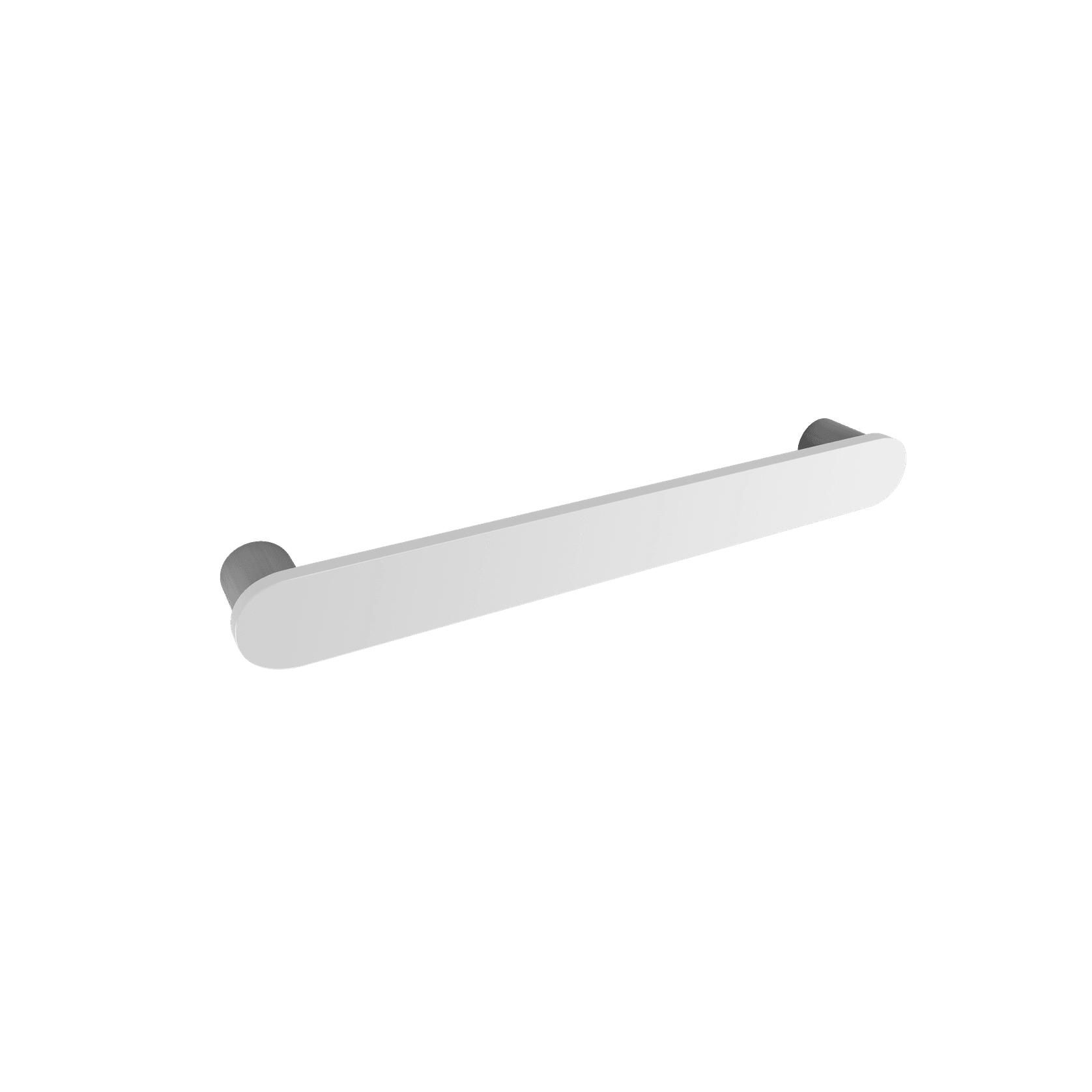 iStone Towel Rail 450mm Matte White gallery detail image