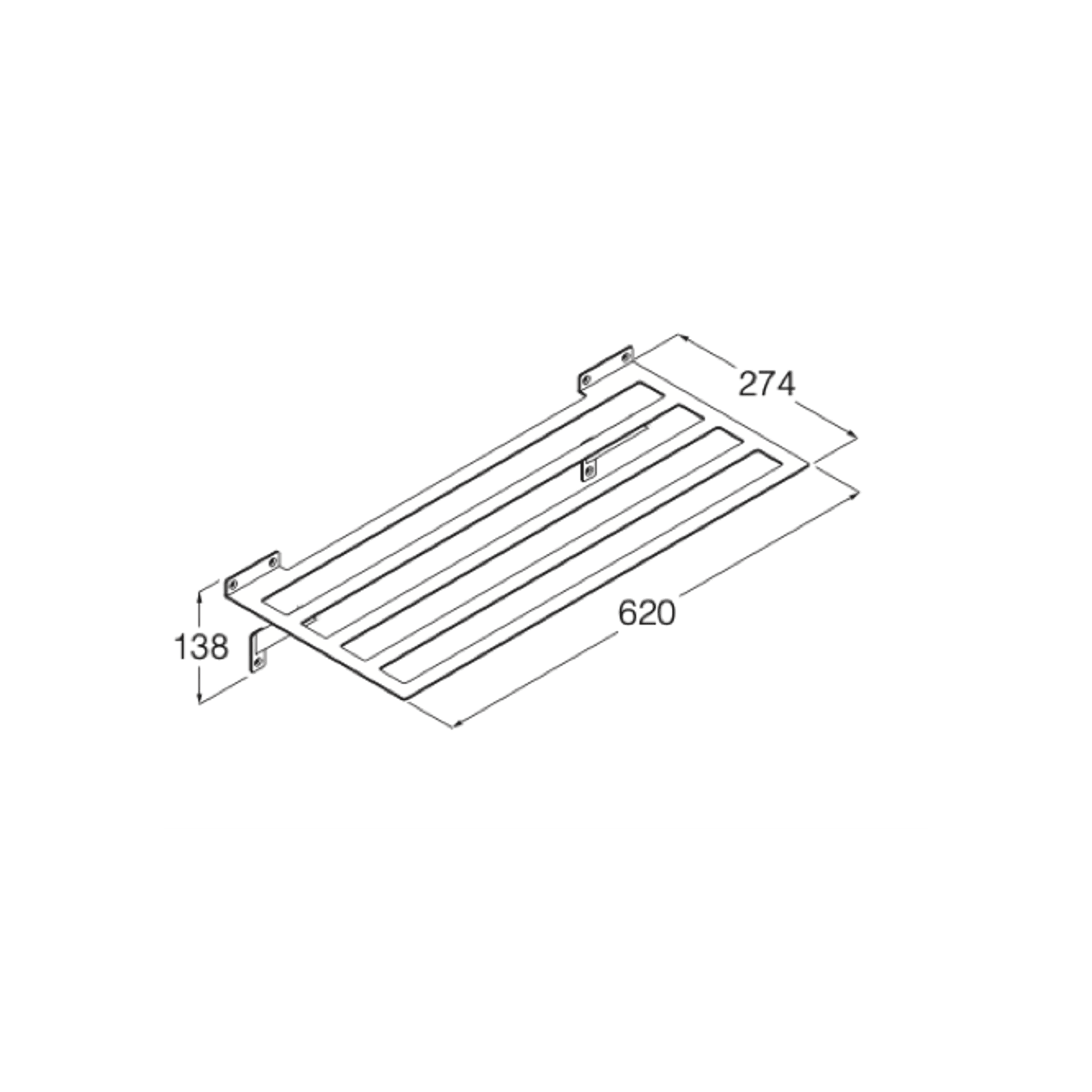 Blade Towel Rack by Boffi gallery detail image