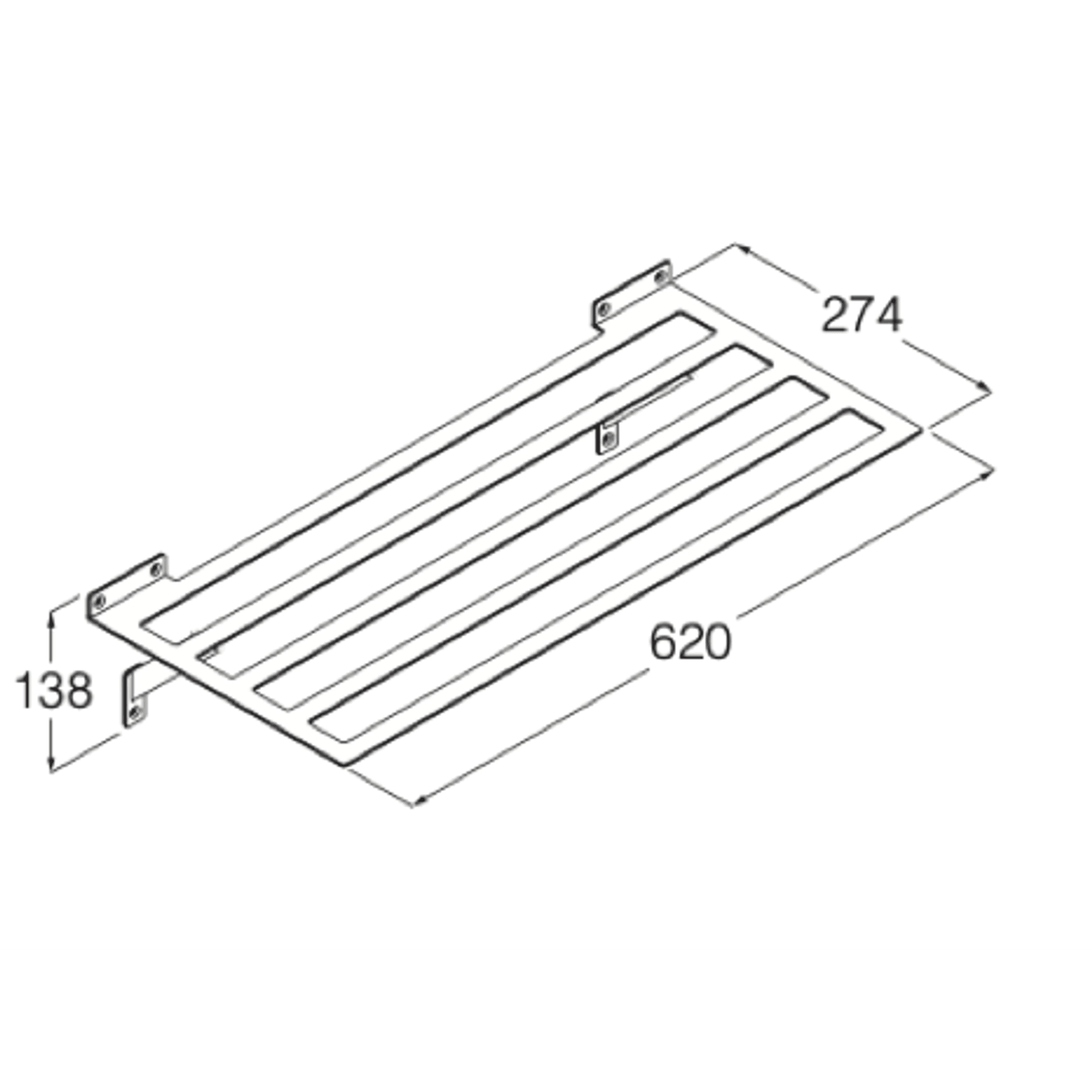 Blade Towel Rack by Boffi gallery detail image